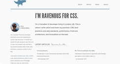 Desktop Screenshot of chrisburnell.com